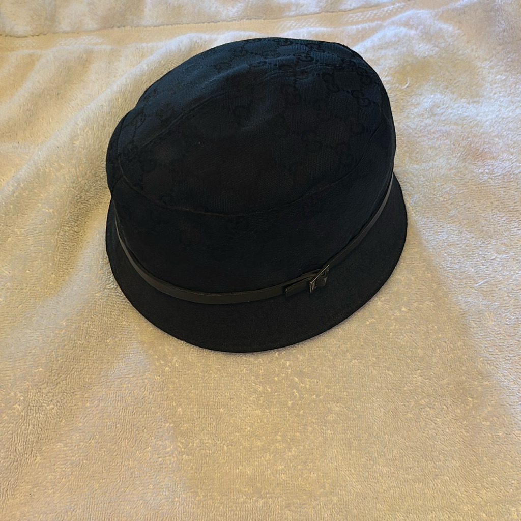 Gucci Vintage Canvas Bucket Hat Unisex